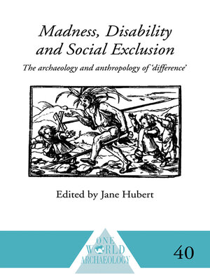 cover image of Madness, Disability and Social Exclusion